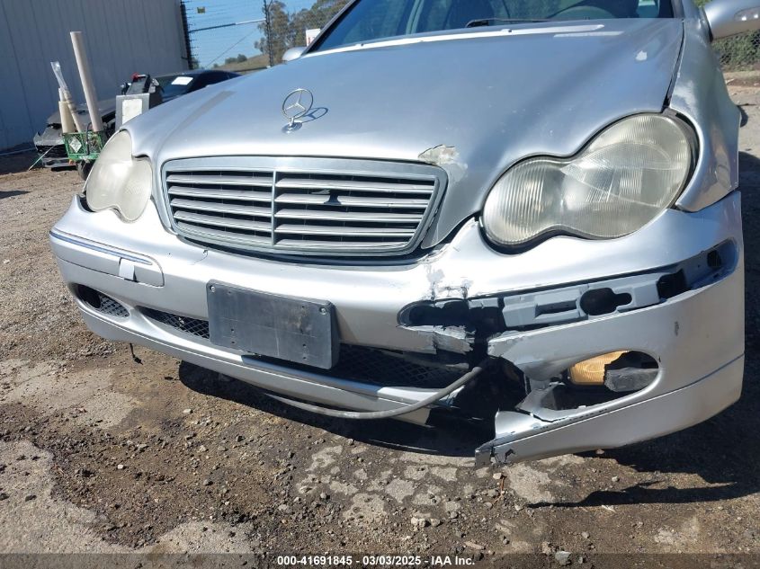 2001 Mercedes-Benz C 240 VIN: WDBRF61J51F082773 Lot: 41691845