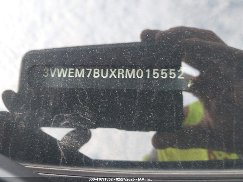 2024 Volkswagen Jetta 1.5T Se VIN: 3VWEM7BUXRM015552 Lot: 41691852