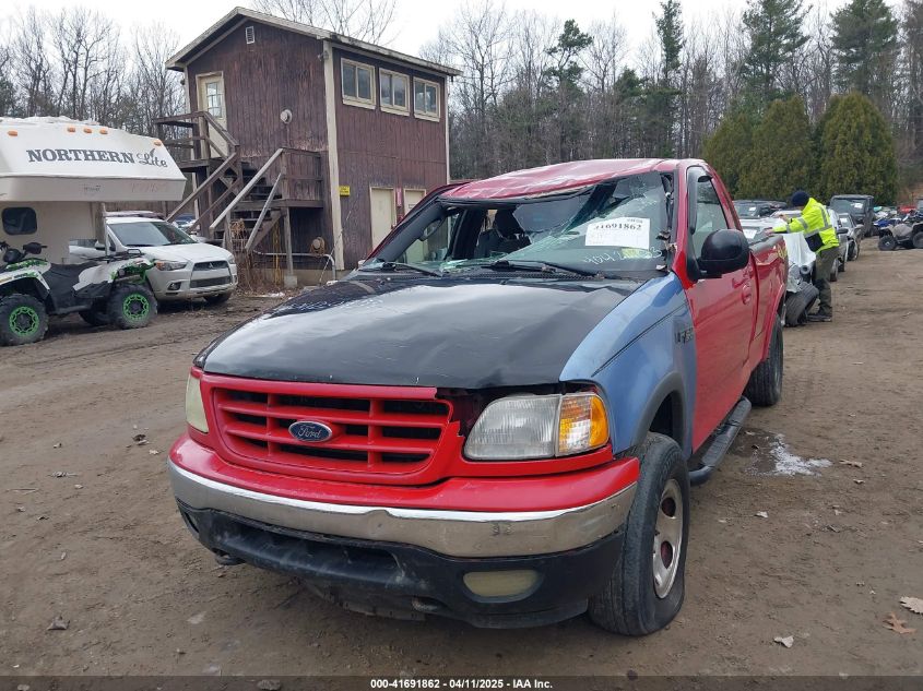 2002 Ford F-150 Lariat/Xl/Xlt VIN: 2FTRX18W42CA86779 Lot: 41691862