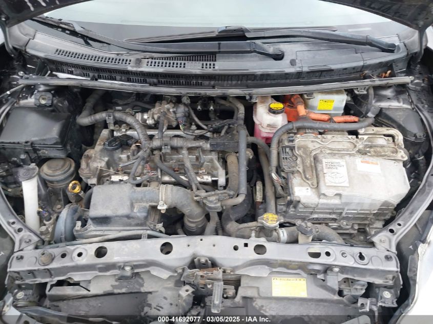 2012 Toyota Prius C Four VIN: JTDKDTB35C1015243 Lot: 41692077