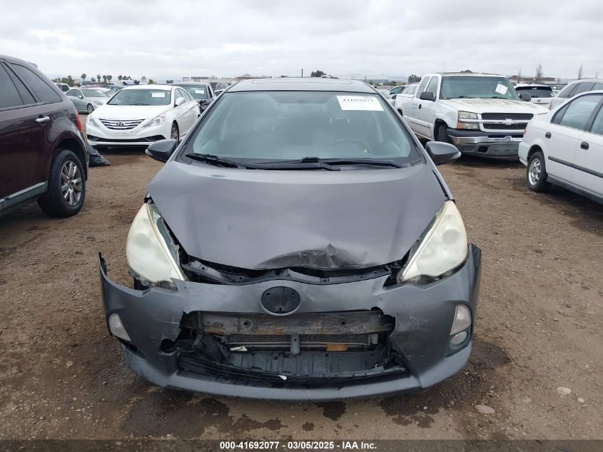2012 Toyota Prius C Four VIN: JTDKDTB35C1015243 Lot: 41692077