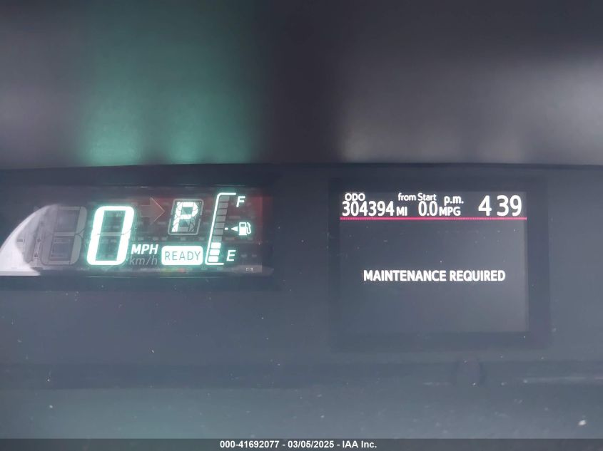 2012 Toyota Prius C Four VIN: JTDKDTB35C1015243 Lot: 41692077