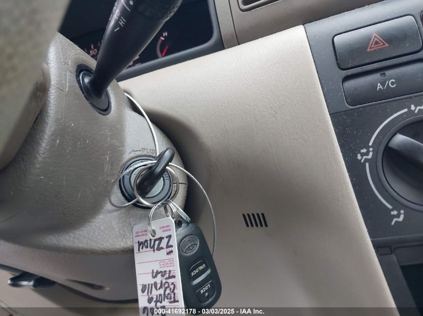 2006 Toyota Corolla Le VIN: 1NXBR32E36Z602588 Lot: 41692178