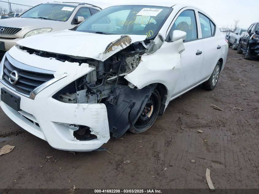 2016 Nissan Versa 1.6 S+ VIN: 3N1CN7AP9GL912550 Lot: 41692208