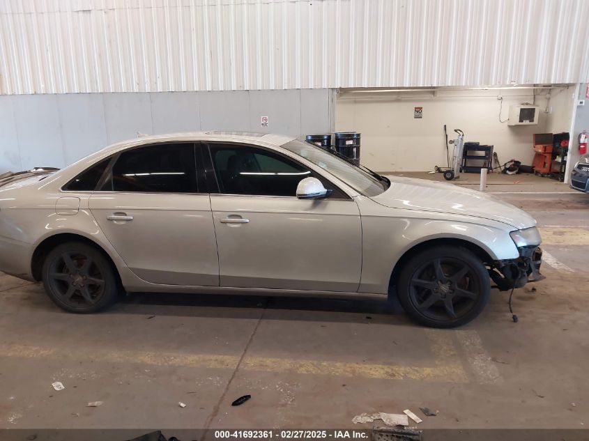 2009 Audi A4 2.0T Prem Plus/2.0T Premium VIN: WAUSF78K29N010189 Lot: 41692361