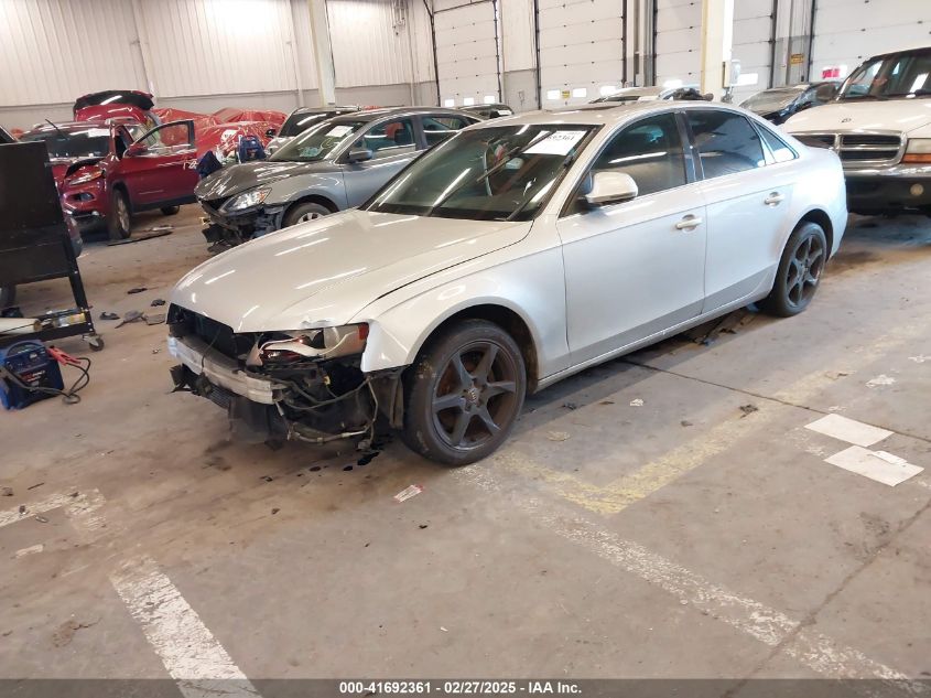 2009 Audi A4 2.0T Prem Plus/2.0T Premium VIN: WAUSF78K29N010189 Lot: 41692361