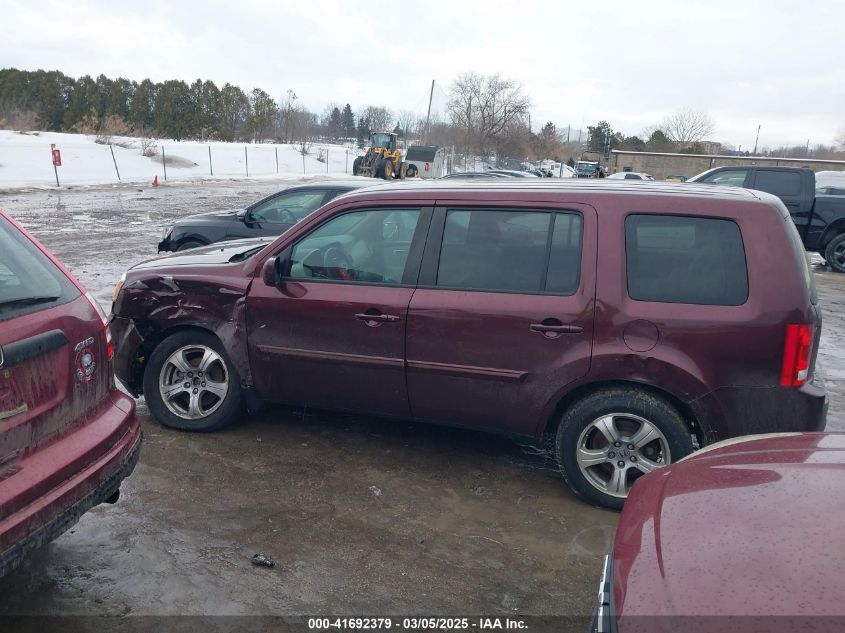 2012 Honda Pilot Ex VIN: 5FNYF4H47CB049685 Lot: 41692379