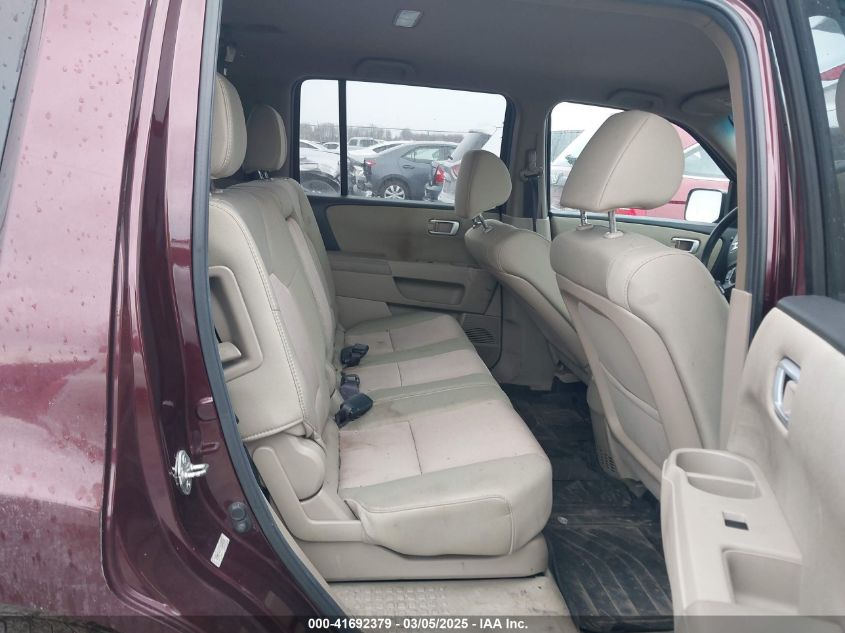 2012 Honda Pilot Ex VIN: 5FNYF4H47CB049685 Lot: 41692379