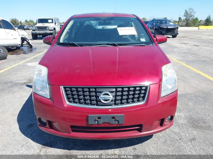 2008 Nissan Sentra 2.0S VIN: 3N1AB61EX8L694807 Lot: 41692438
