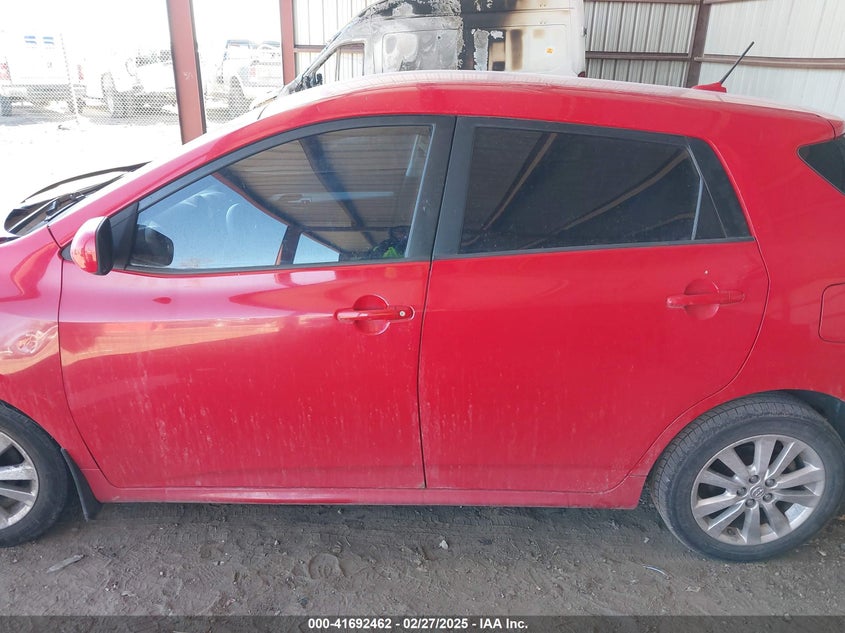 2009 TOYOTA MATRIX VIN: 2T1KU40E39C148694