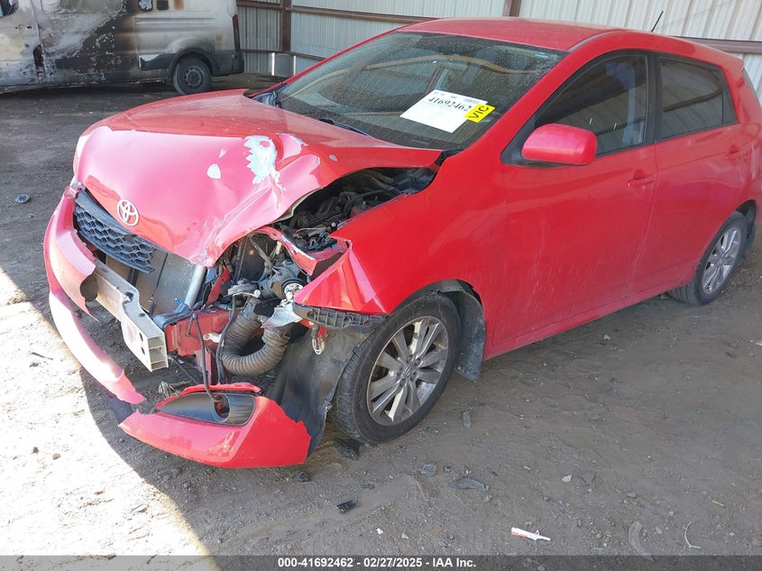2009 TOYOTA MATRIX VIN: 2T1KU40E39C148694