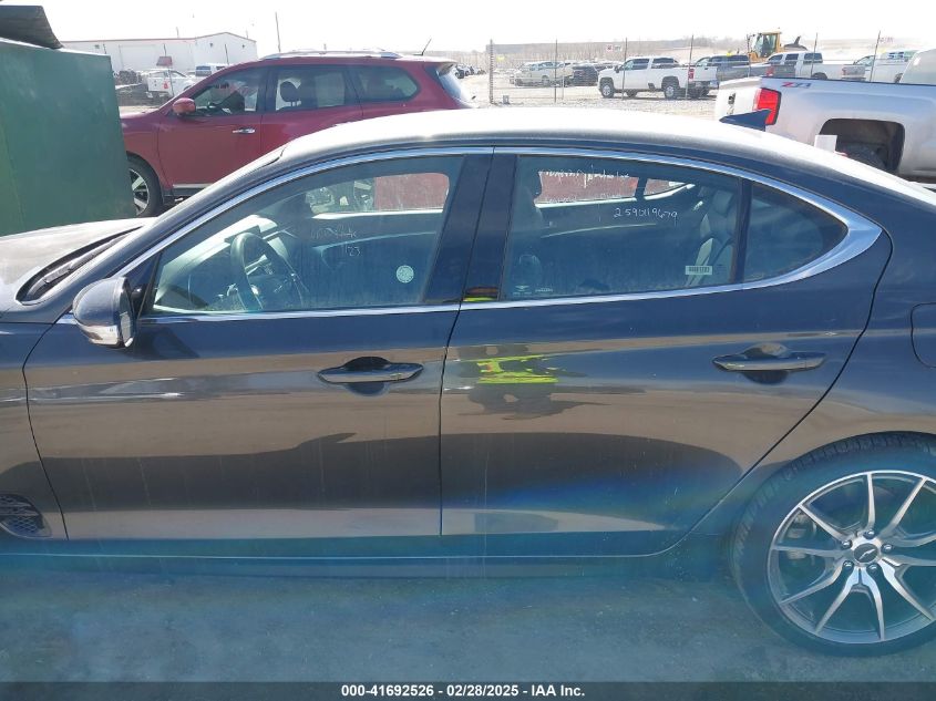 2023 Genesis G70 2.0T Awd VIN: KMTG34TA5PU128188 Lot: 41692526