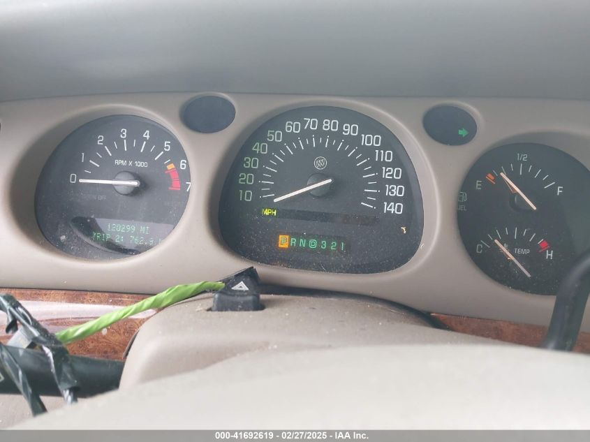 2001 Buick Lesabre Limited VIN: 1G4HR54K21U189760 Lot: 41692619