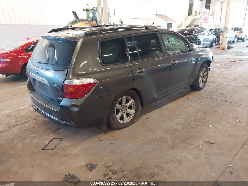 2009 TOYOTA HIGHLANDER VIN: JTEES41A692142879