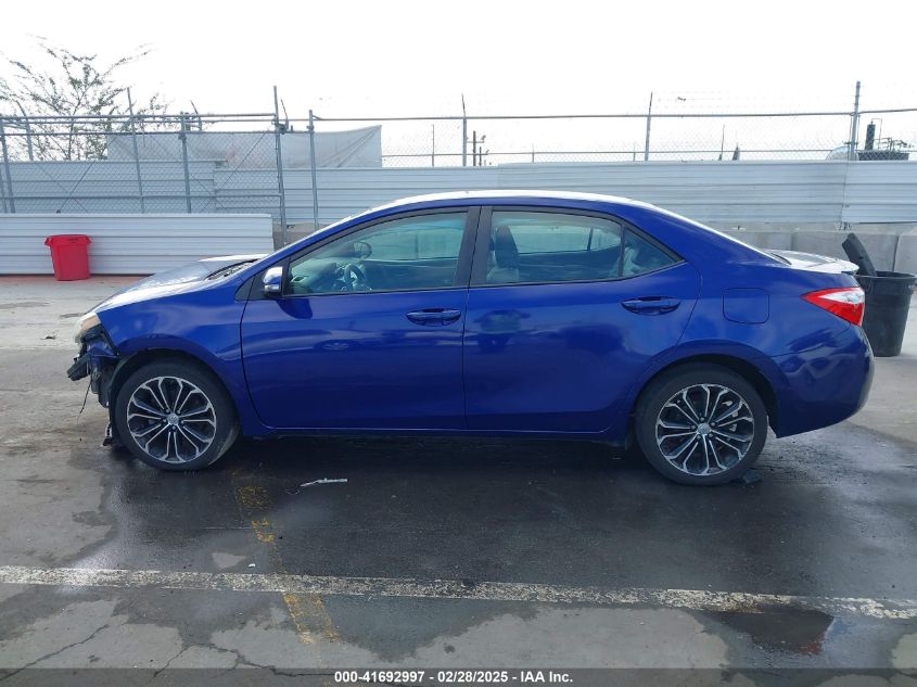 2016 Toyota Corolla S Plus VIN: 5YFBURHE5GP380647 Lot: 41692997