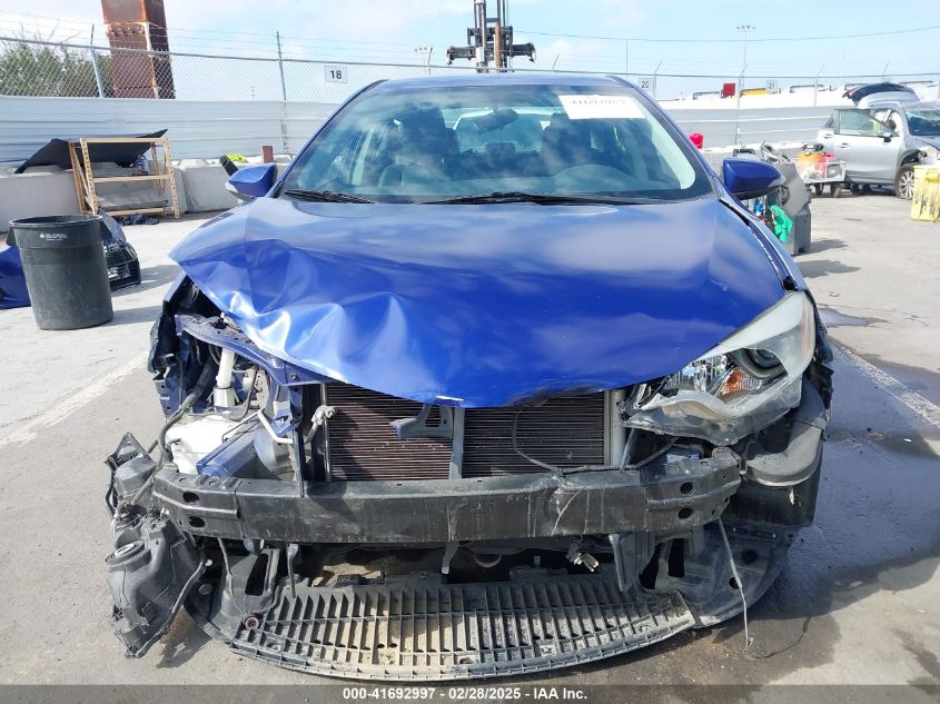 2016 Toyota Corolla S Plus VIN: 5YFBURHE5GP380647 Lot: 41692997