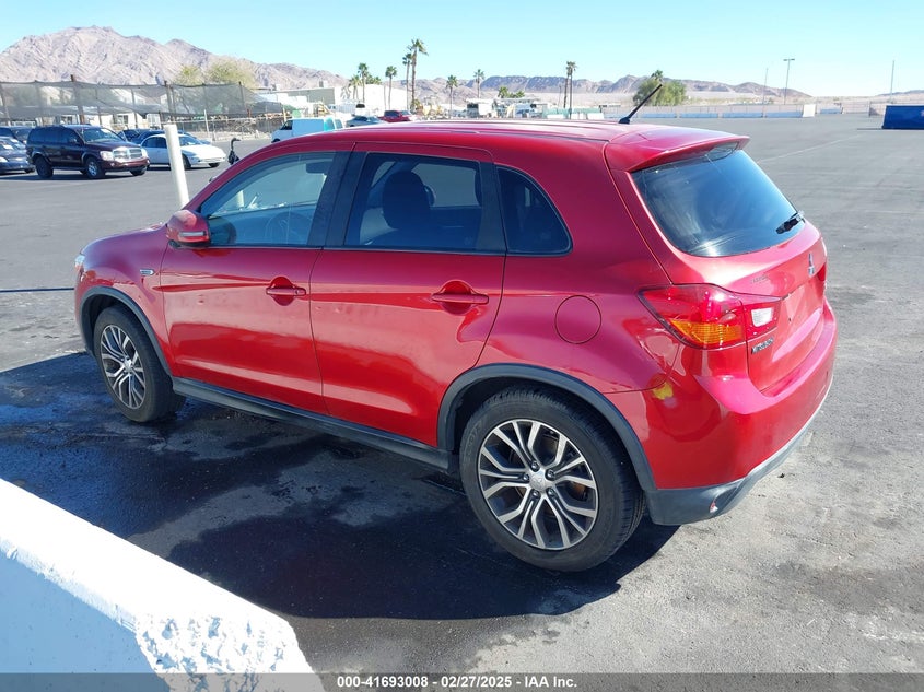 2016 MITSUBISHI OUTLANDER SPORT VIN: JA4AP3AU1GZ058556