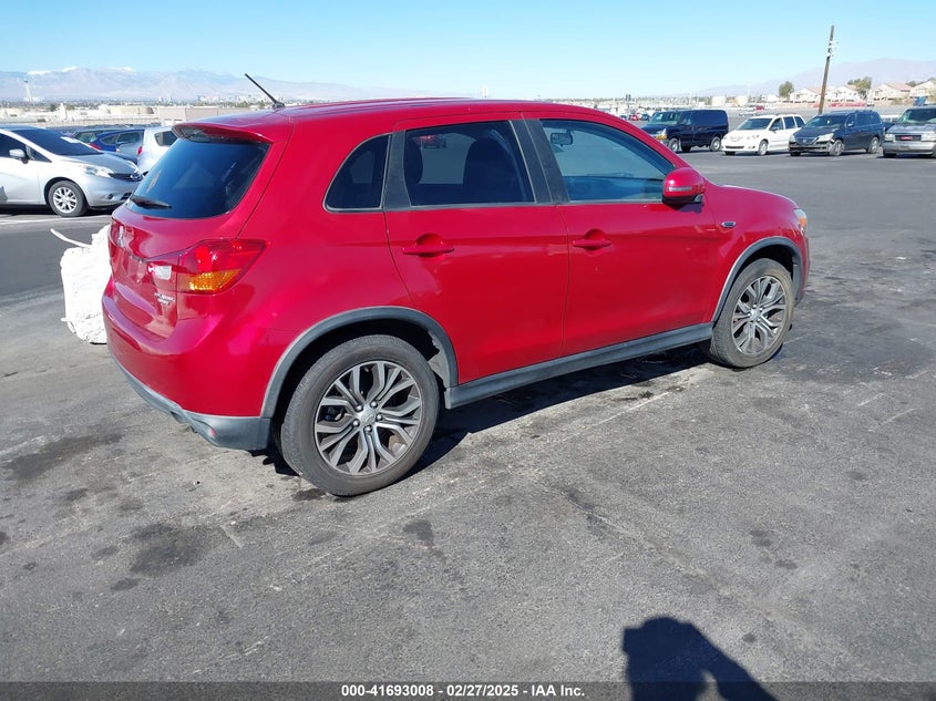 2016 MITSUBISHI OUTLANDER SPORT VIN: JA4AP3AU1GZ058556