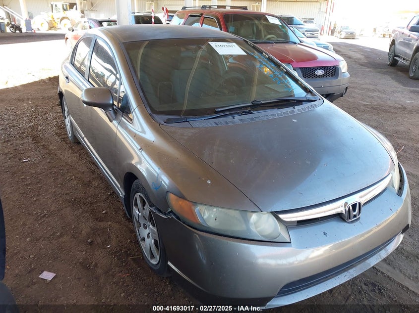2008 HONDA CIVIC VIN: 2HGFA16598H324556