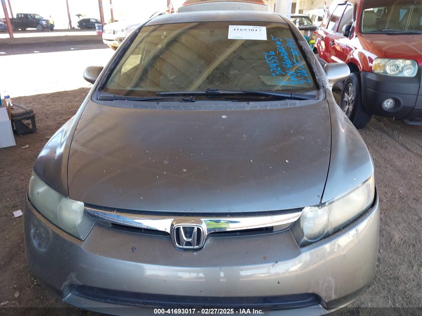 2008 HONDA CIVIC VIN: 2HGFA16598H324556