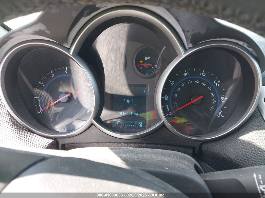 2011 Chevrolet Cruze 1Lt VIN: 1G1PF5S91B7291620 Lot: 41693033