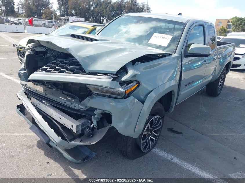 2022 TOYOTA TACOMA VIN: 3TYRZ5CN1NT019506