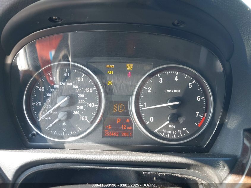 2011 BMW 328I xDrive VIN: WBAPK7C53BA818793 Lot: 41693198