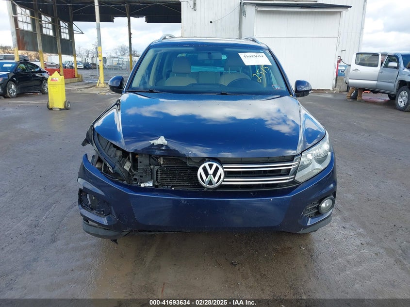 2014 VOLKSWAGEN TIGUAN SE - WVGBV3AX7EW532515