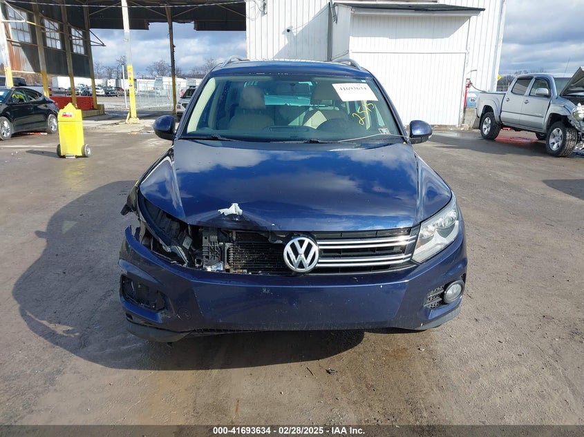 2014 VOLKSWAGEN TIGUAN SE - WVGBV3AX7EW532515