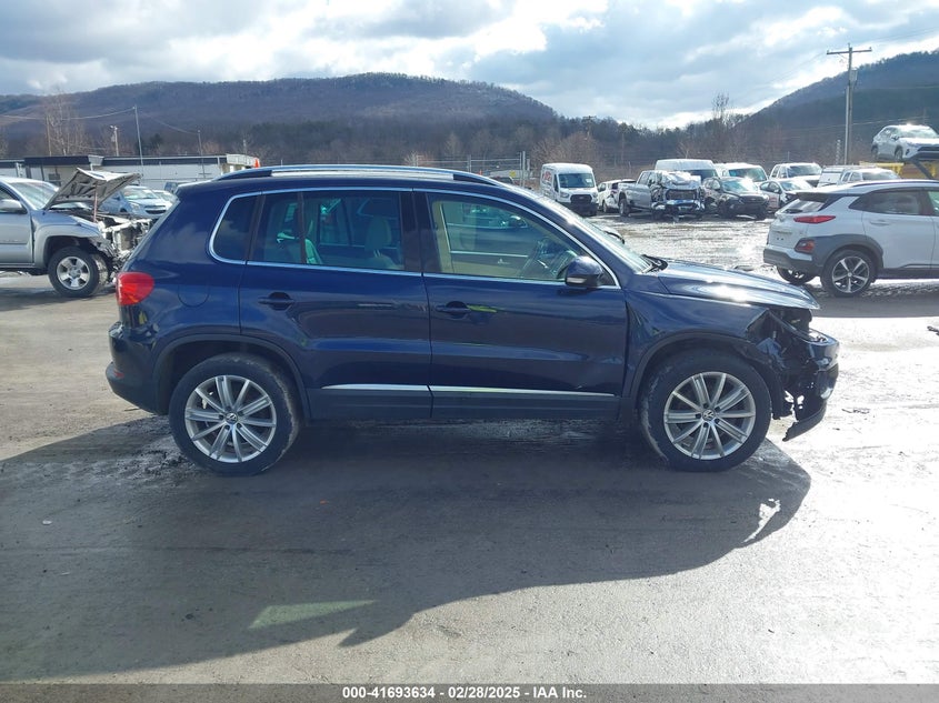 2014 VOLKSWAGEN TIGUAN SE - WVGBV3AX7EW532515