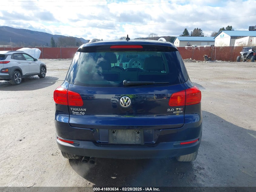 2014 VOLKSWAGEN TIGUAN SE - WVGBV3AX7EW532515