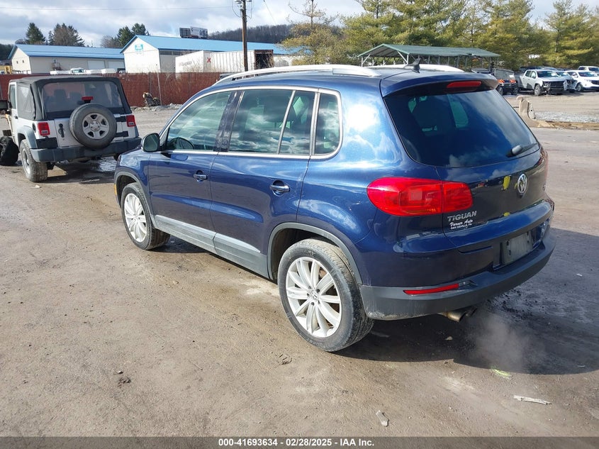 2014 VOLKSWAGEN TIGUAN SE - WVGBV3AX7EW532515