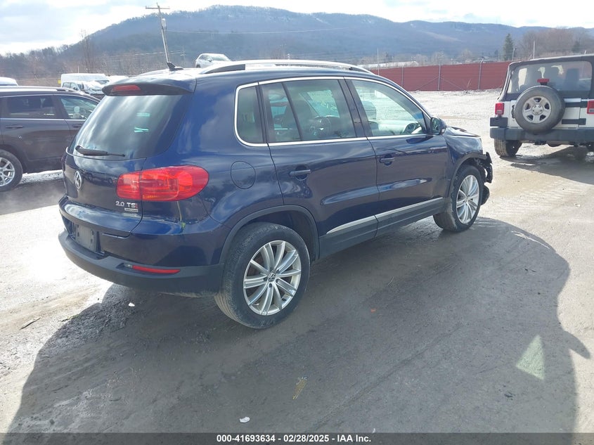 2014 VOLKSWAGEN TIGUAN SE - WVGBV3AX7EW532515