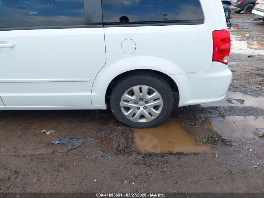 2016 Dodge Grand Caravan Se VIN: 2C4RDGBG6GR341448 Lot: 41693651