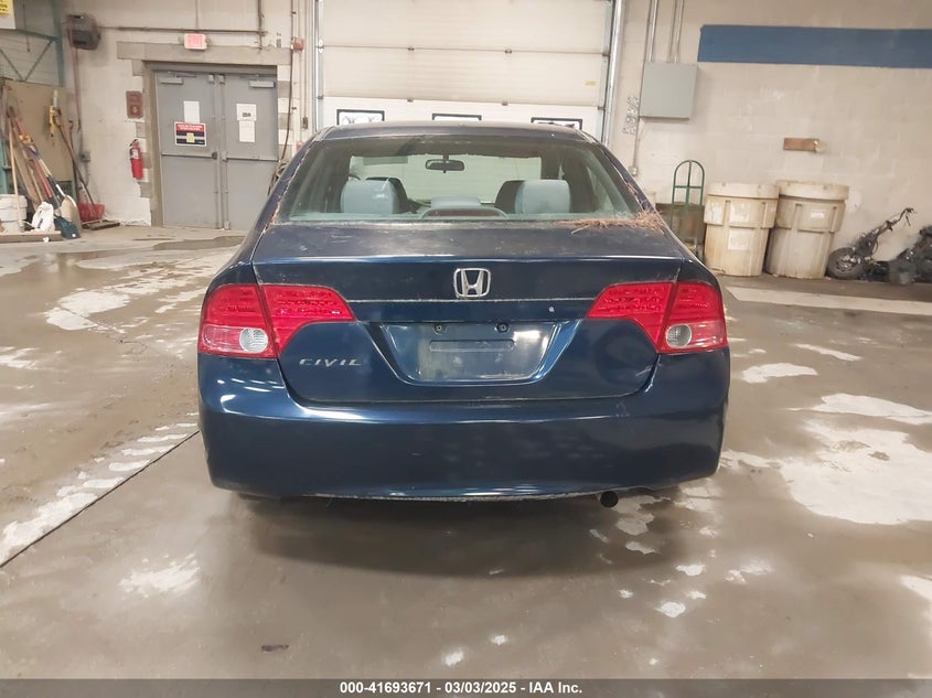 2006 HONDA CIVIC VIN: 1HGFA16826L072790