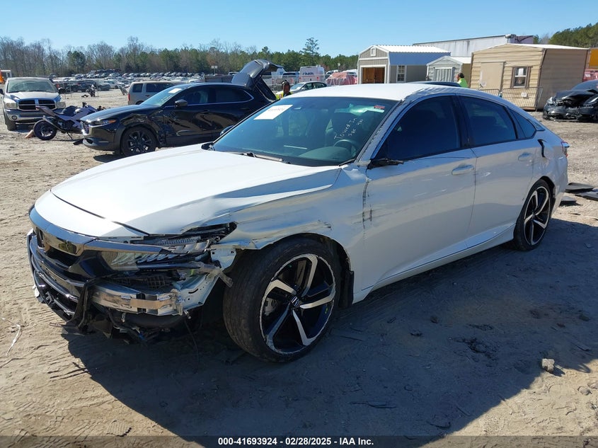 2022 HONDA ACCORD VIN: 1HGCV1F34NA035097