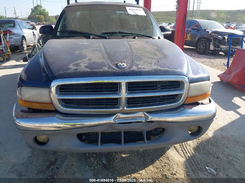 2000 Dodge Dakota Slt/Sport VIN: 1B7FL26X5YS739995 Lot: 41694016