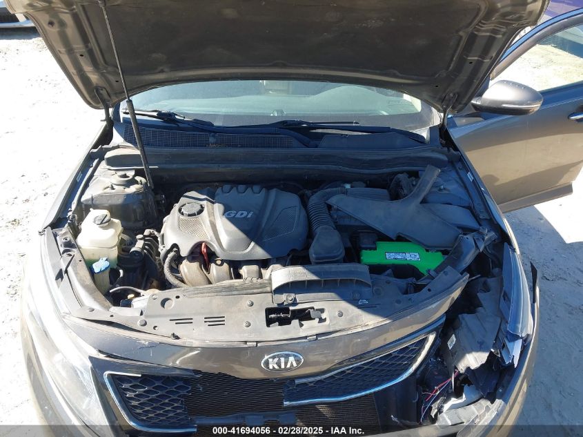 2015 Kia Optima Lx VIN: 5XXGM4A72FG360934 Lot: 41694056