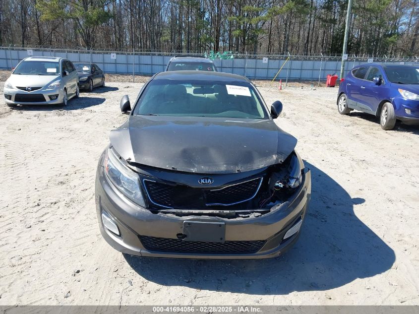 2015 Kia Optima Lx VIN: 5XXGM4A72FG360934 Lot: 41694056