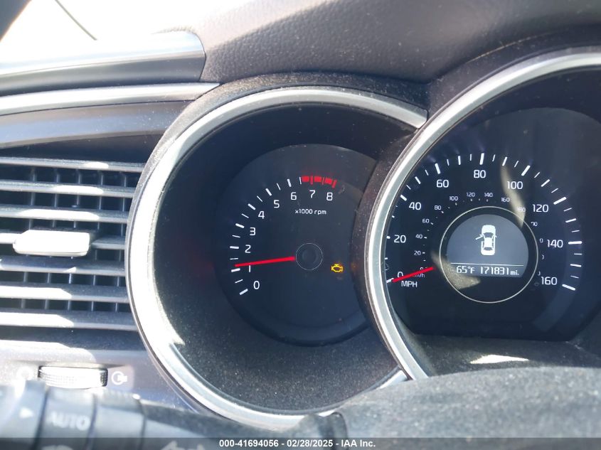 2015 Kia Optima Lx VIN: 5XXGM4A72FG360934 Lot: 41694056