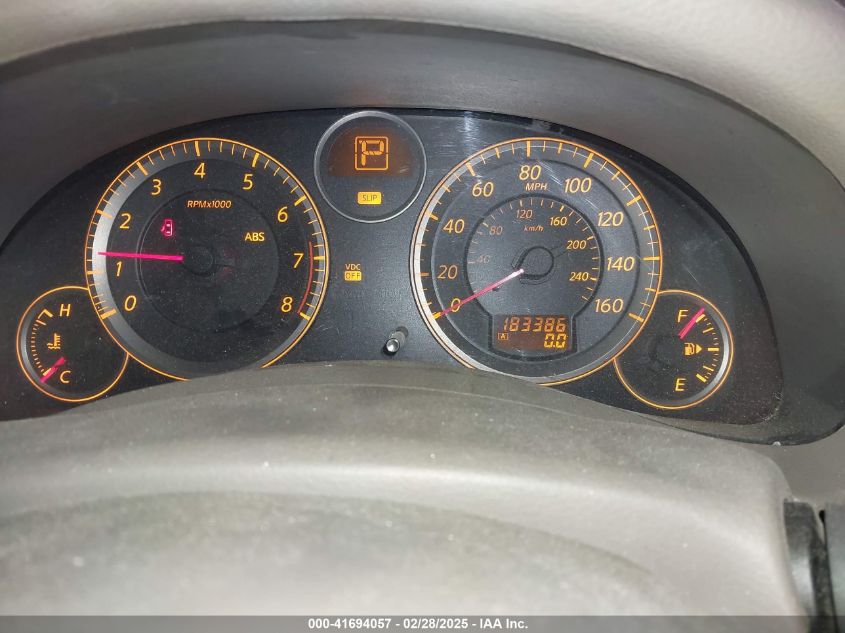 2005 Infiniti G35X VIN: JNKCV51F25M310700 Lot: 41694057