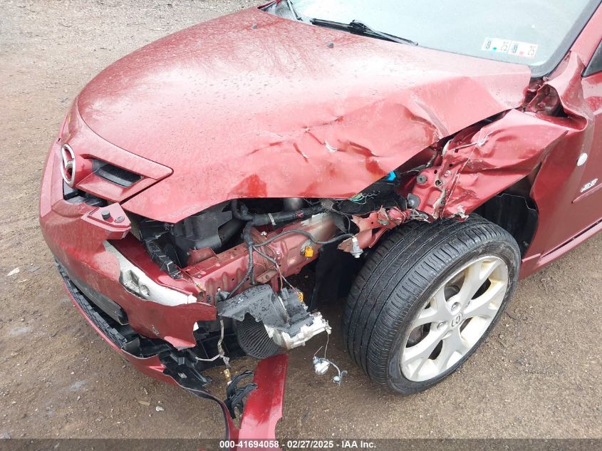 2008 Mazda Mazda3 S Grand Touring VIN: JM1BK344581185069 Lot: 41694058