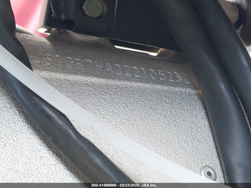 2002 Suzuki Gsx-R750 VIN: JS1GR7HA222105232 Lot: 41694068