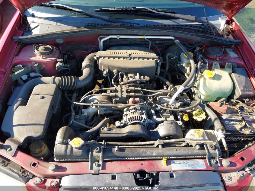 2003 Subaru Forester Xs VIN: JF1SG65663H759378 Lot: 41694140