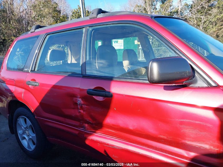 2003 Subaru Forester Xs VIN: JF1SG65663H759378 Lot: 41694140