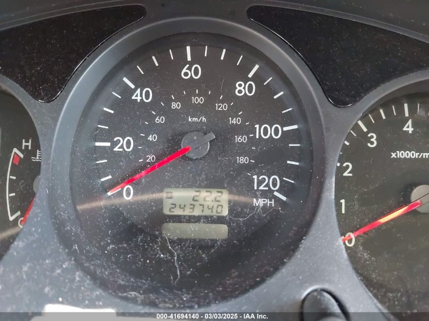 2003 Subaru Forester Xs VIN: JF1SG65663H759378 Lot: 41694140