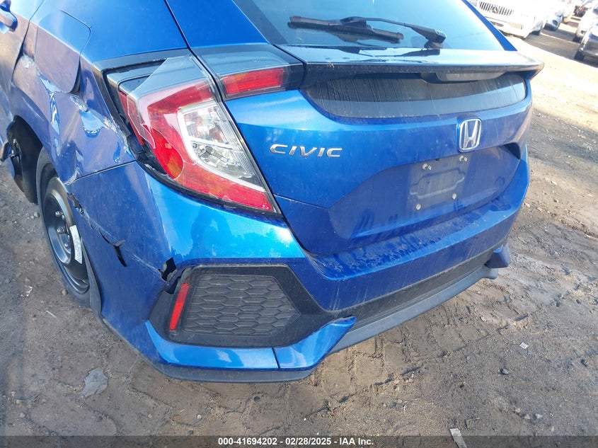 2017 HONDA CIVIC VIN: SHHFK7H5XHU427596