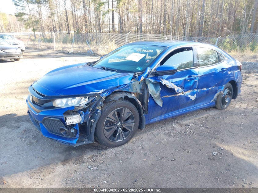 2017 HONDA CIVIC VIN: SHHFK7H5XHU427596