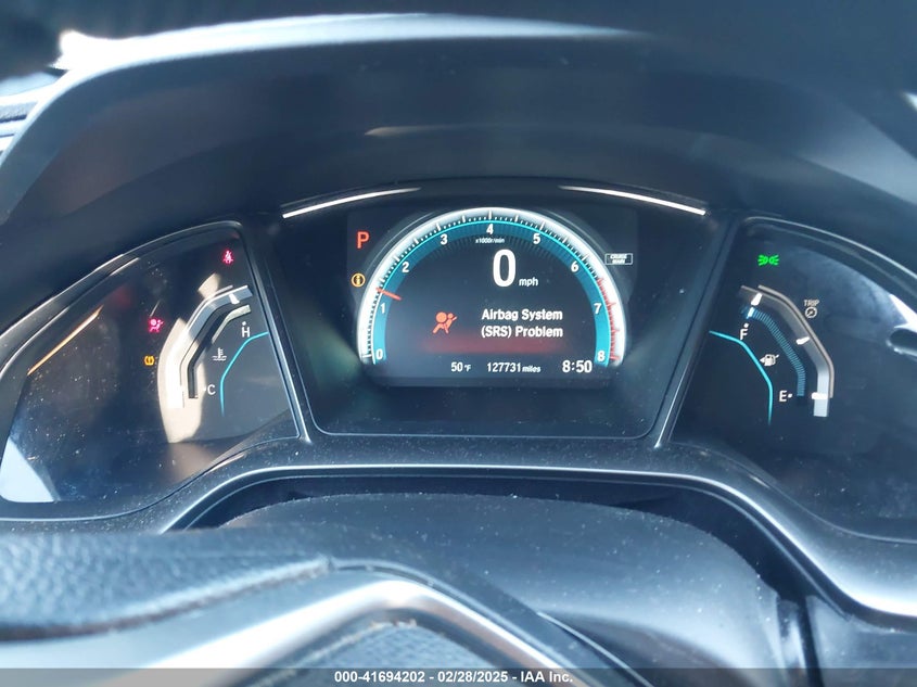 2017 HONDA CIVIC VIN: SHHFK7H5XHU427596