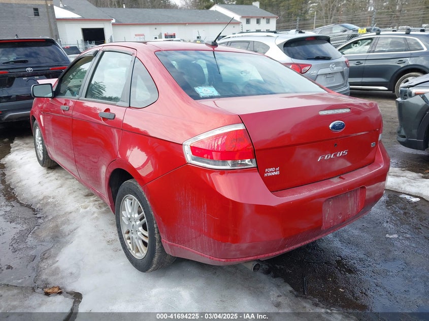 2009 FORD FOCUS VIN: 1FAHP35N59W121241